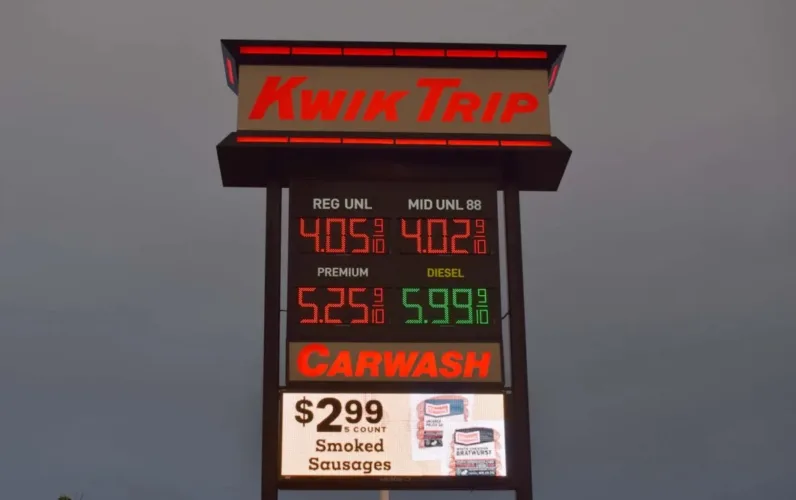 US diesel prices hit a record high